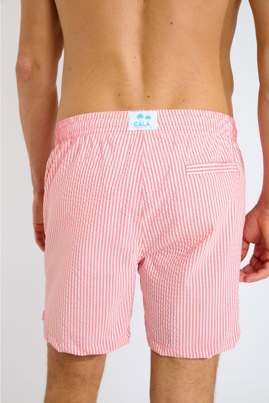 CALA - Short de bain Emilio Equense Rouge