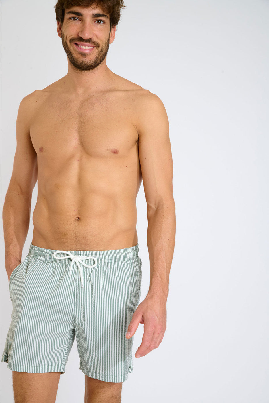 CALA - Short de bain Emilio Equense Kaki