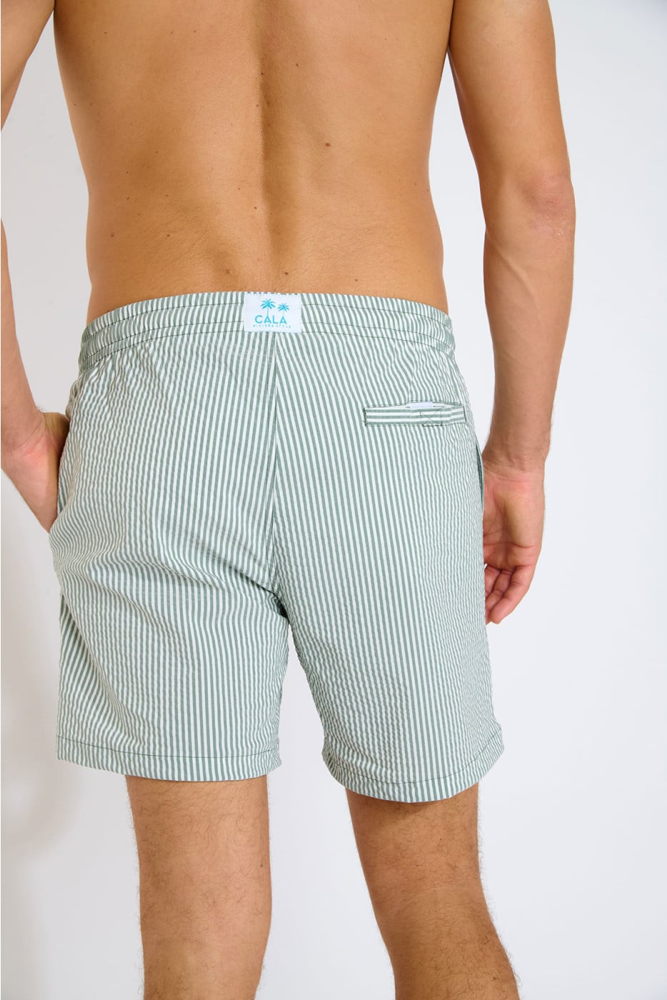 CALA - Short de bain Emilio Equense Kaki