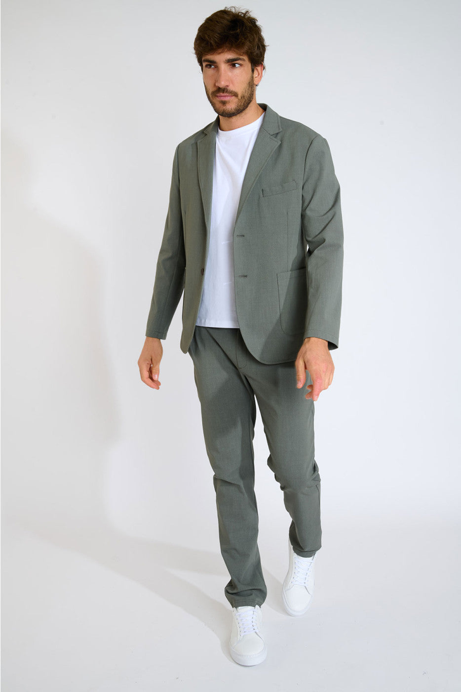 CALA - Veste de blazer Niko Ostia Kaki