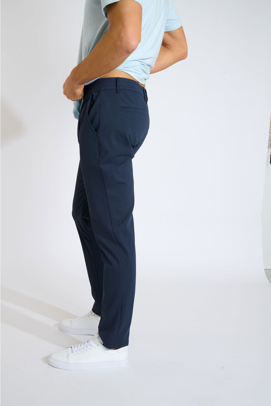 CALA - Pantalon Serge Ostia Marine