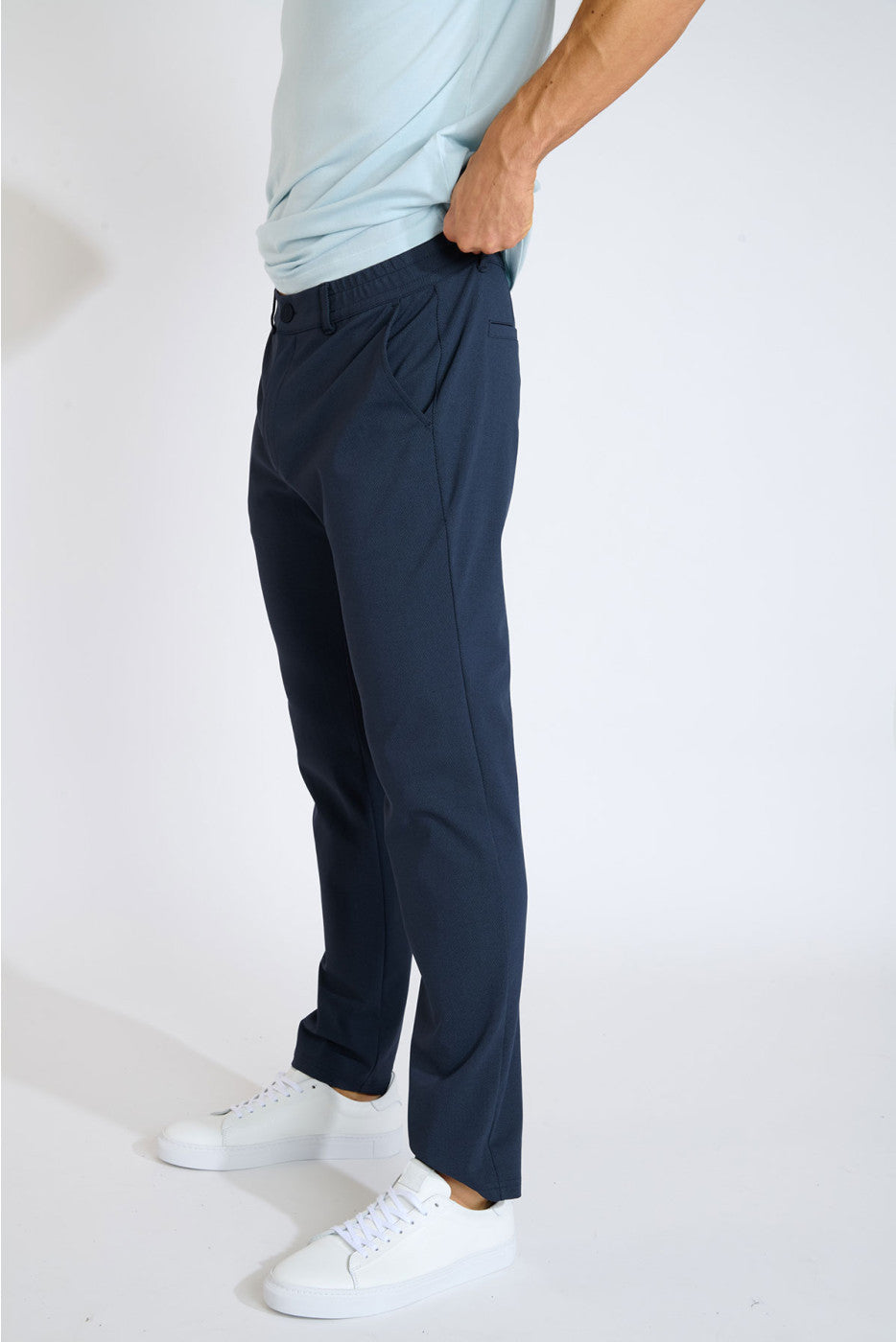 CALA - Pantalon Serge Ostia Marine