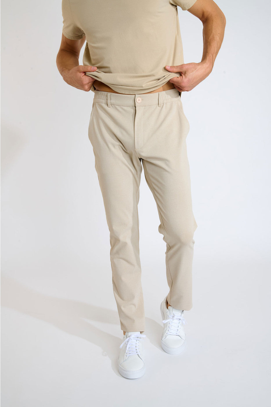 CALA - Pantalon Serge Ostia Ecru