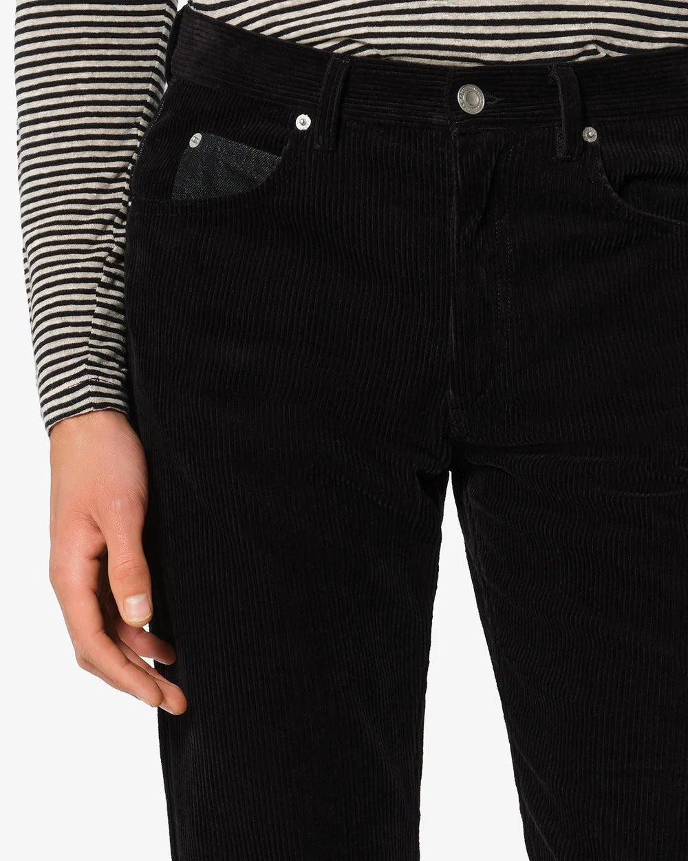 Isabel Marant - Jude Pantalon en velours Noir