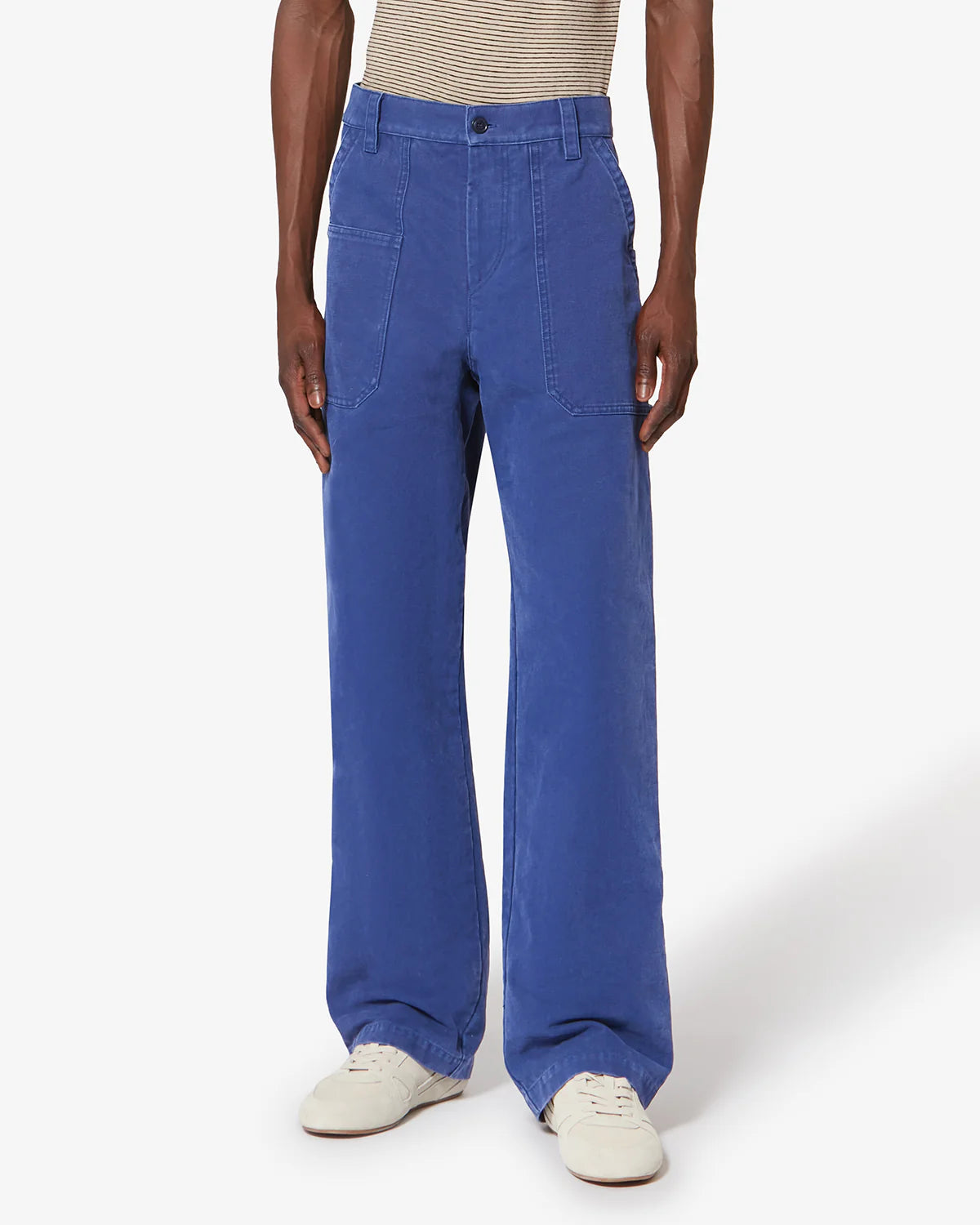 Isabel Marant - Pantalon Ablo Bleu Indigo