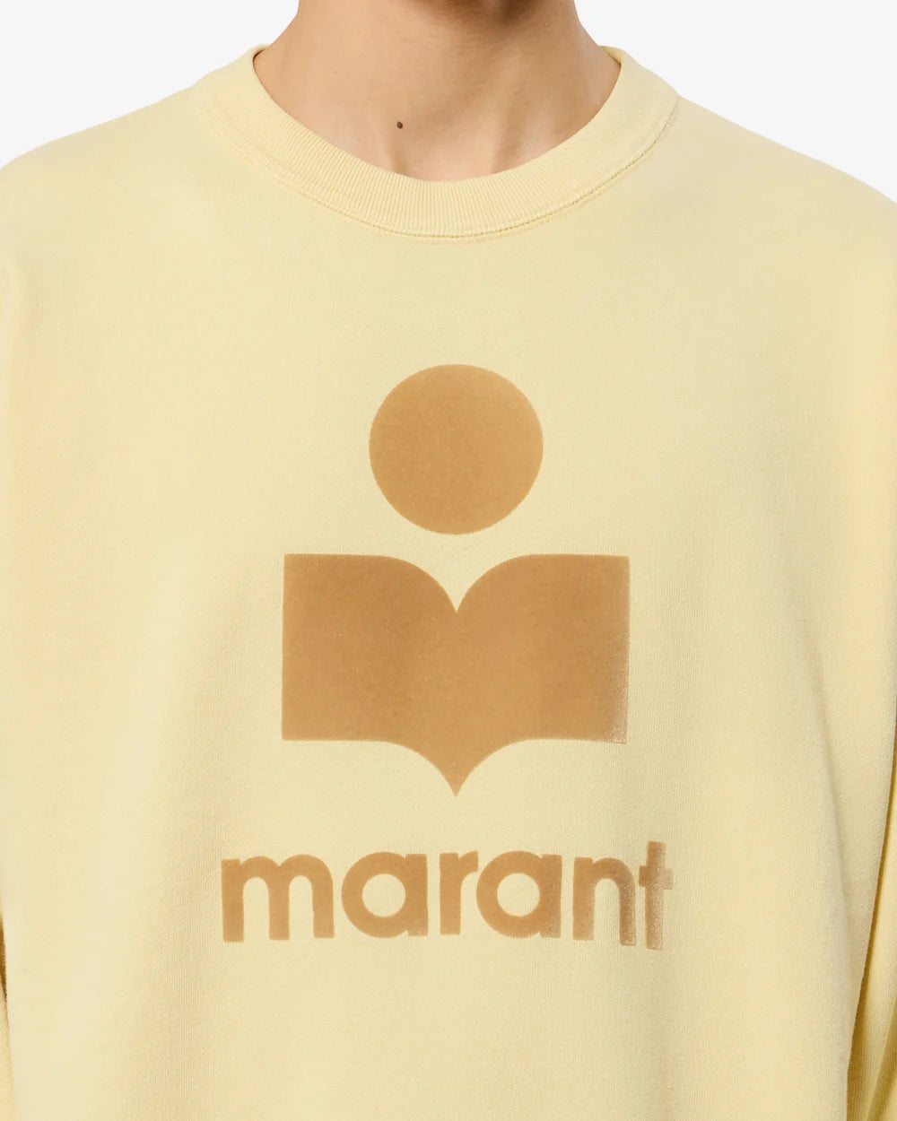 Isabel Marant - Sweat Mikoy Jaune Clair / Beige
