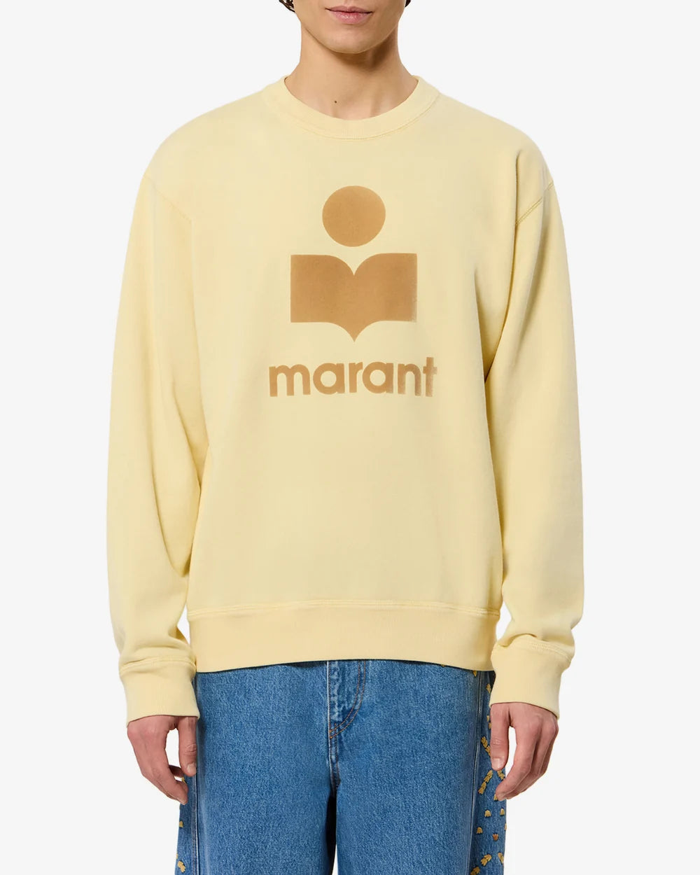 Isabel Marant - Sweat Mikoy Jaune Clair / Beige
