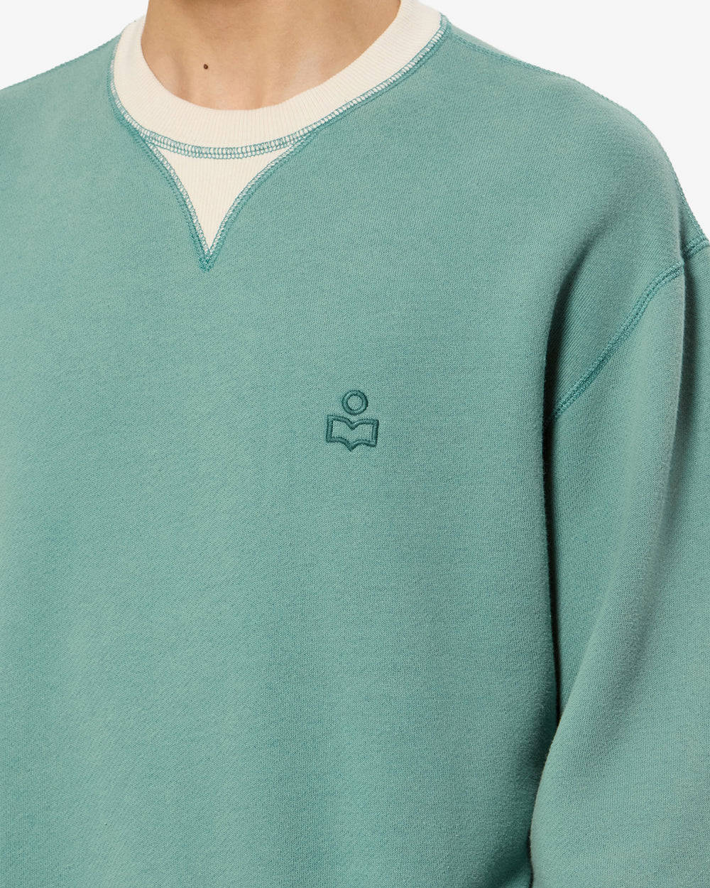 Isabel Marant - Sweat Miker Bluish vert