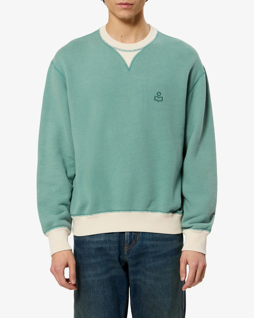 Isabel Marant - Sweat Miker Bluish vert