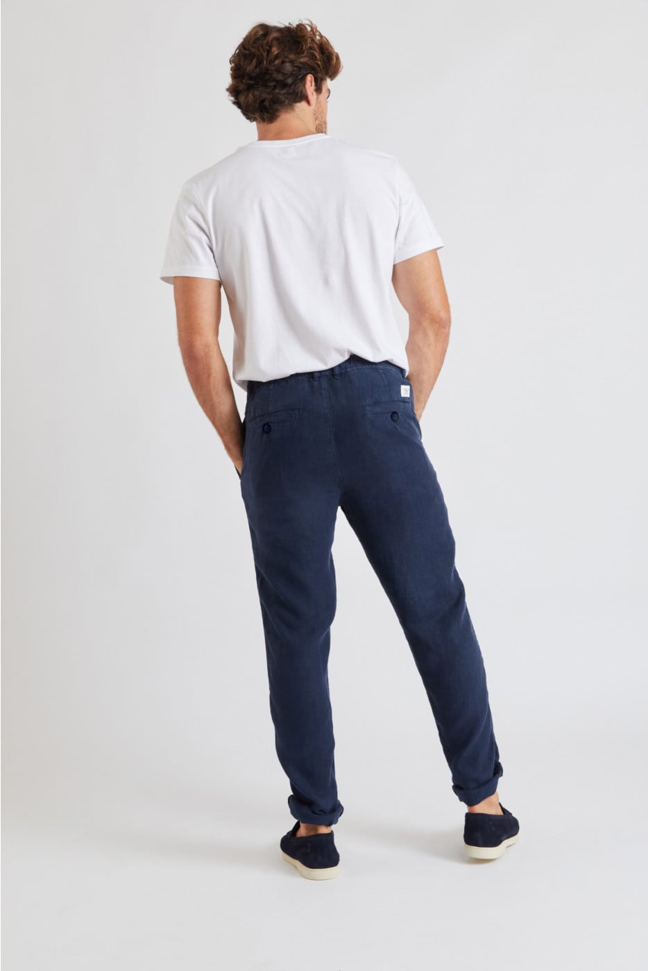 CALA - Pantalon Aurelio Lindye Marine