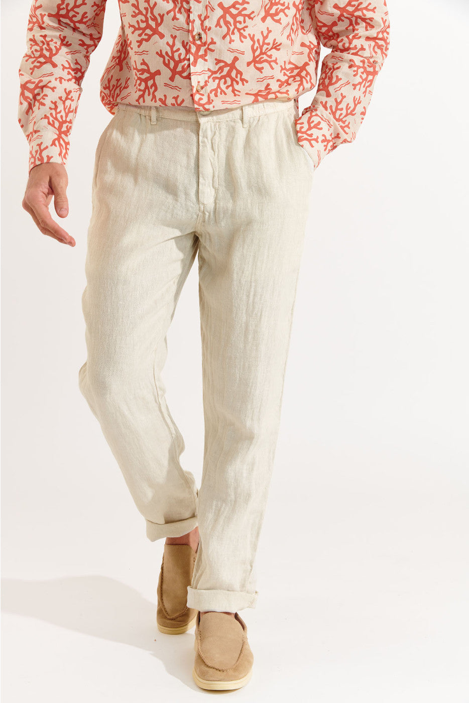 CALA - Pantalon Aurelio Lindye Beige