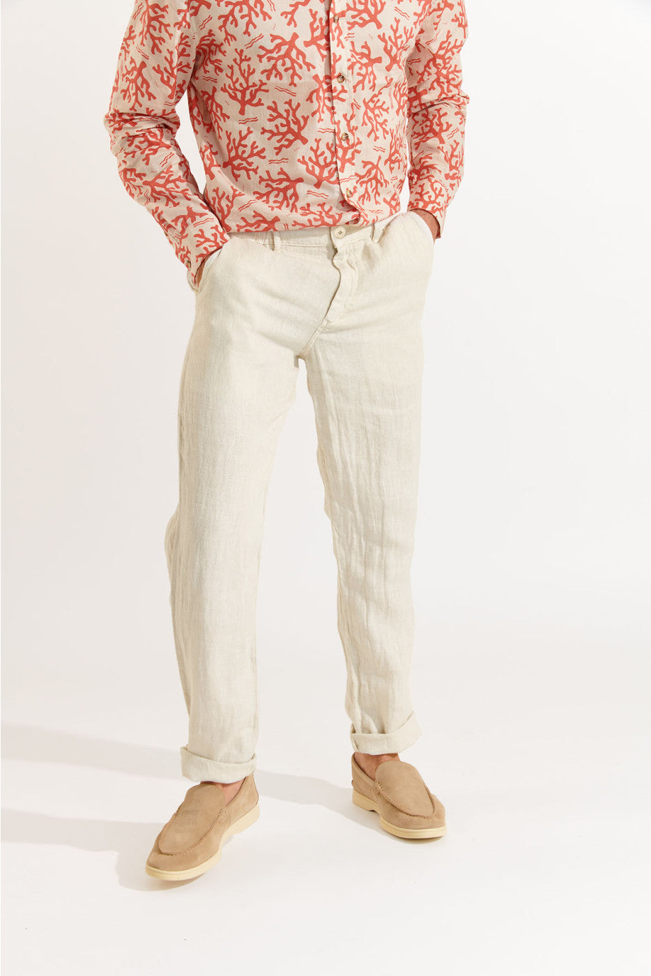 CALA - Pantalon Aurelio Lindye Beige