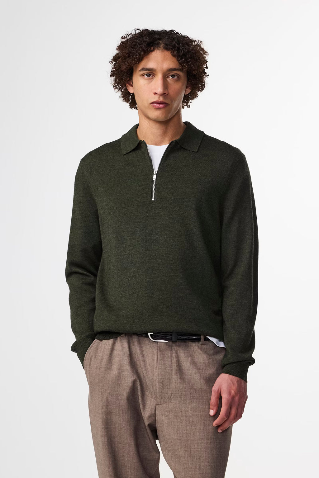 NN07 - Sergio Zip Polo 6605 Dark Army