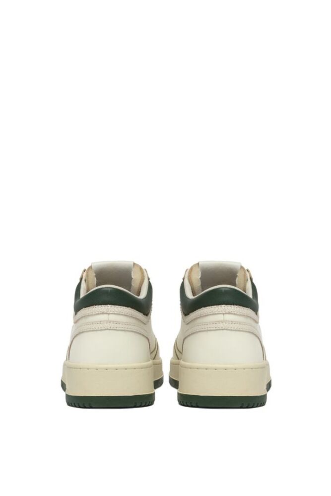 AUTRY - Basket Medway en cuir Marshmallow et Mountain