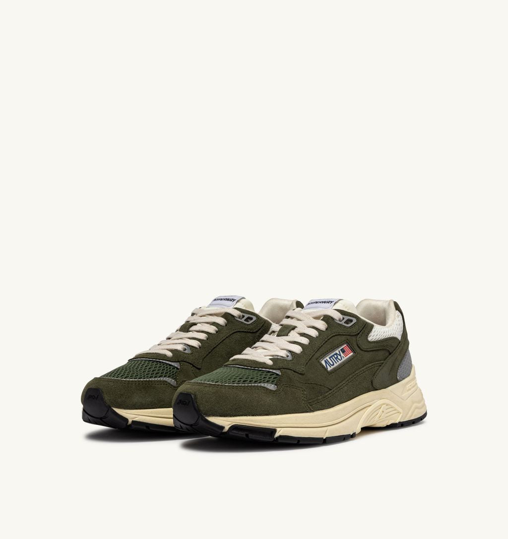 AUTRY - Basket Hyperway Mesh et Suede Salvia/Marsh