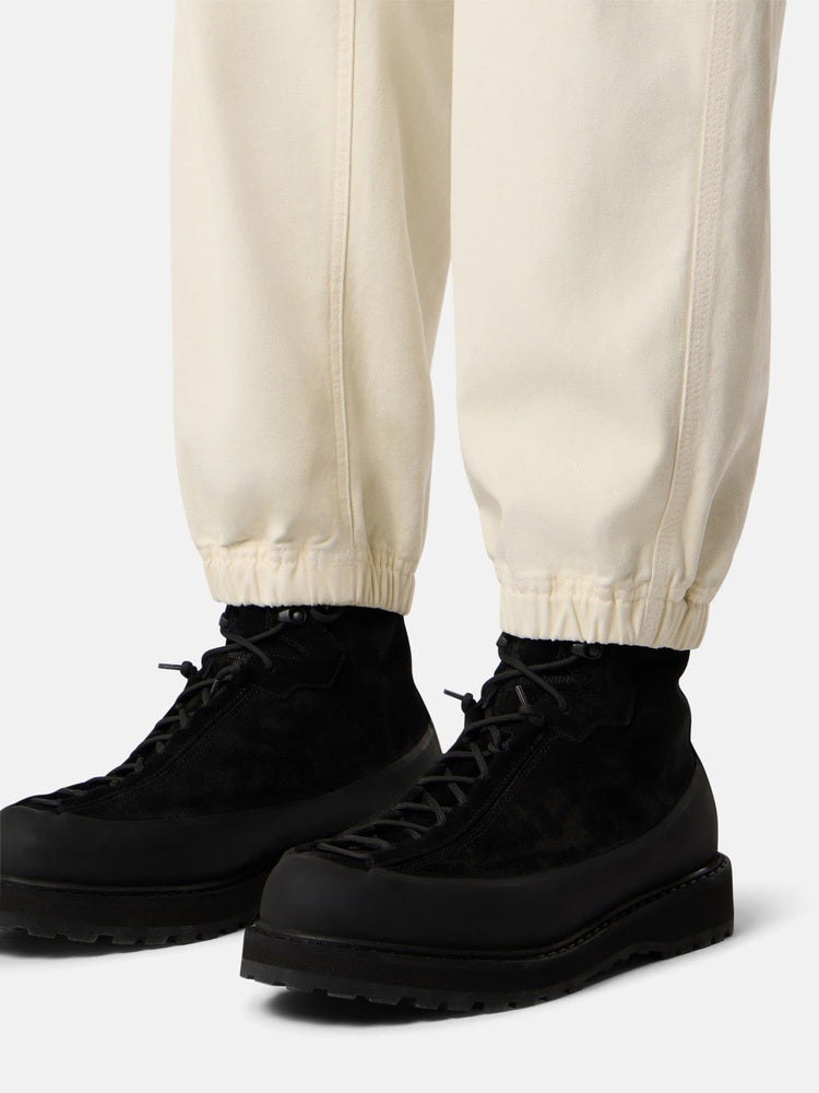 Stone Island - 3100009 Pantalon Jogger Organic Panama ivory