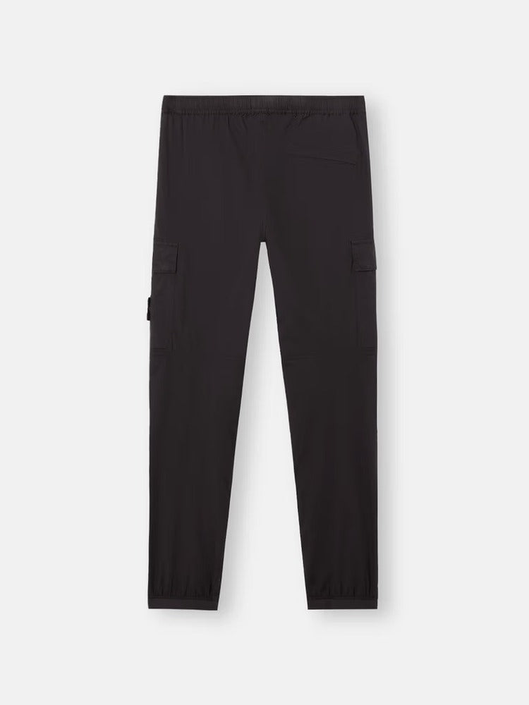 Stone Island - 3100031 Pantalon cargo strech coton tela black