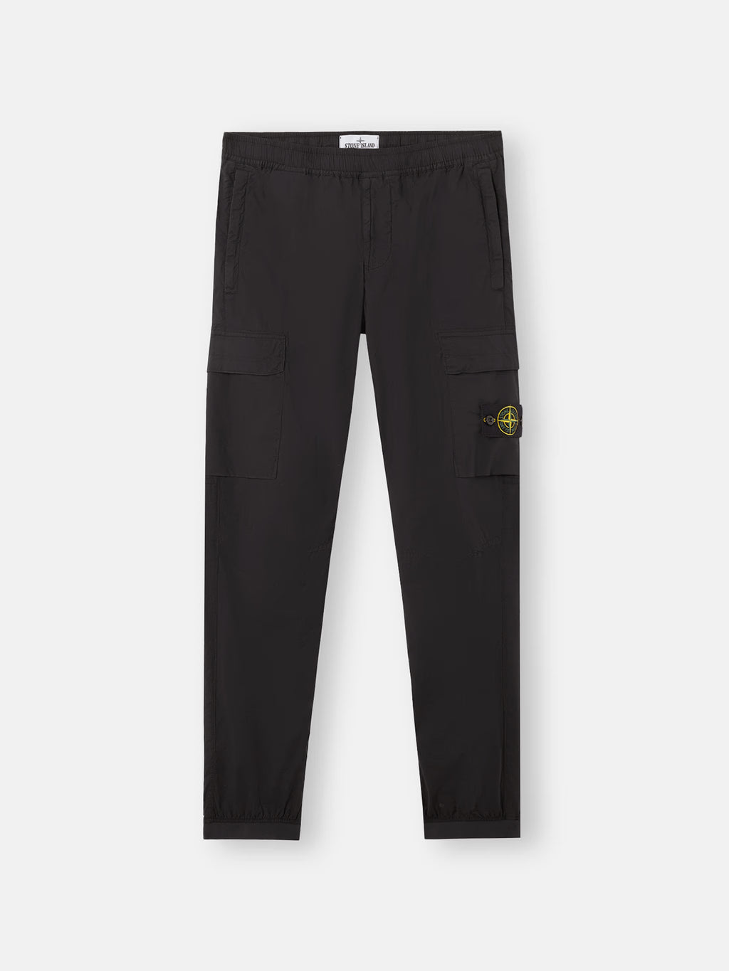 Stone Island - 3100031 Pantalon cargo Strech Cotton Tela paracadute Noir