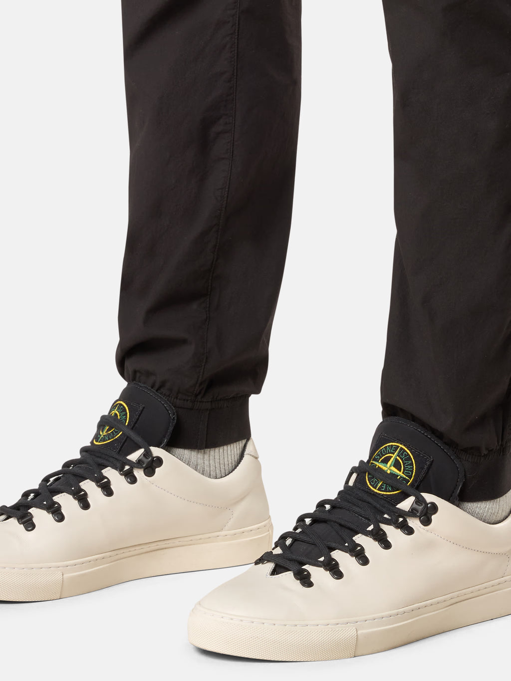 Stone Island - 3100031 Pantalon cargo Strech Cotton Tela paracadute Noir