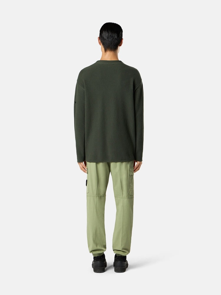 Stone Island - 3100031 Pantalon Cargo fuselé régular Vert Sauge