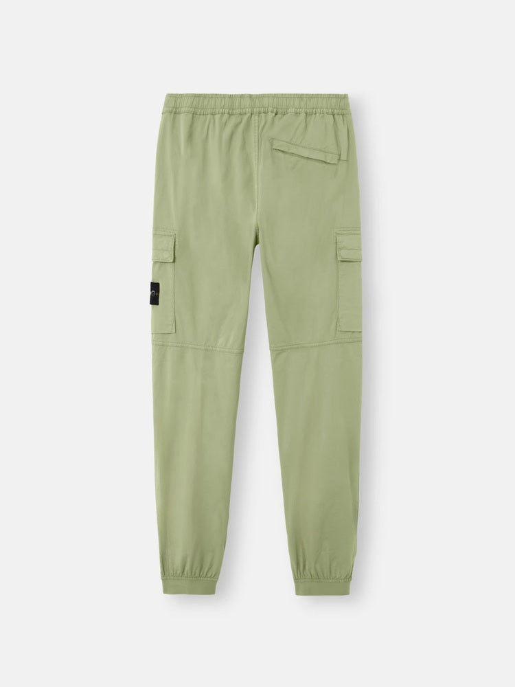 Stone Island - 3100031 Pantalon Cargo fuselé régular Vert Sauge