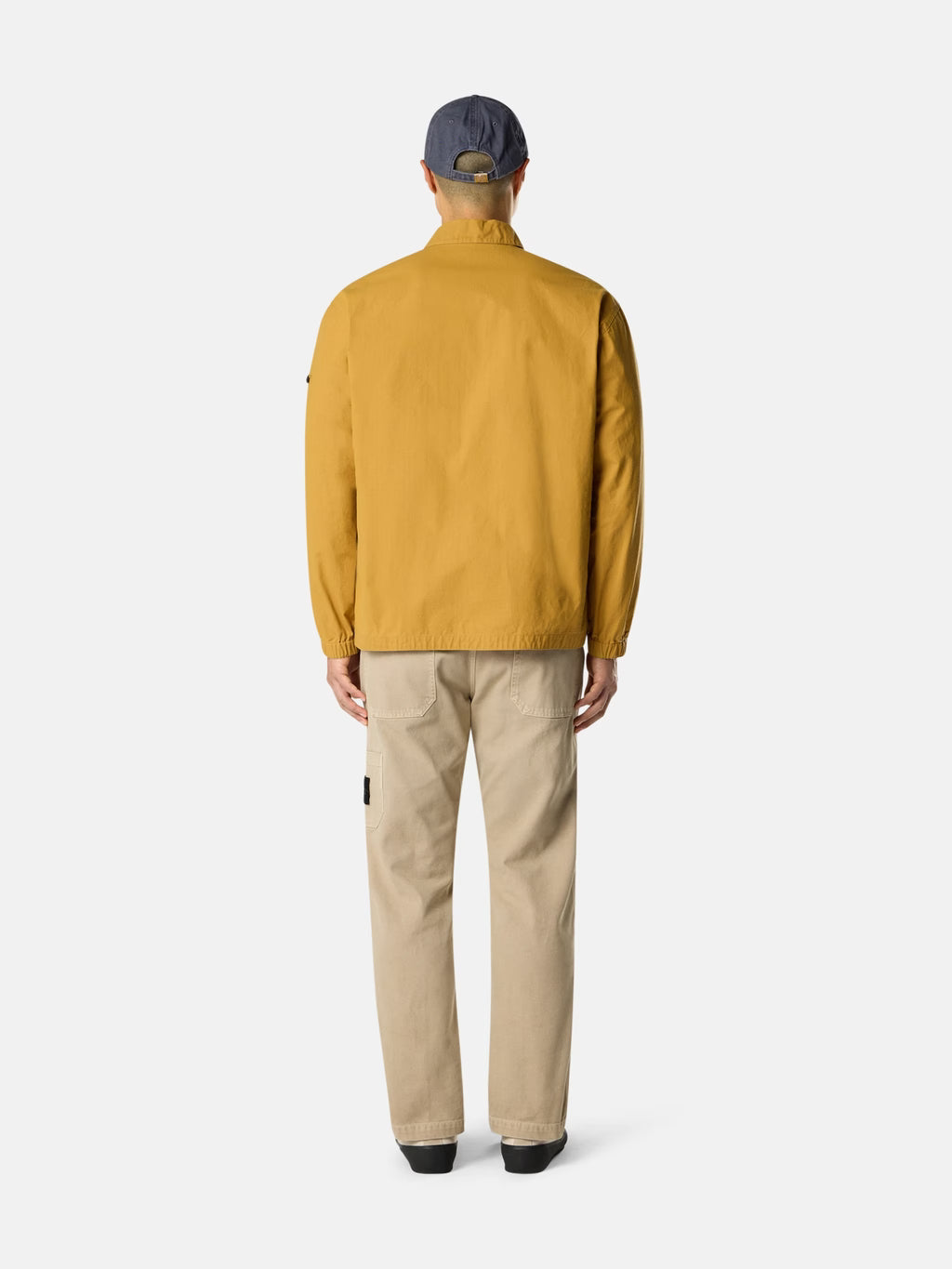 Stone Island - 3100037 Pantalon coupe régular Organic Panama coton old effect Désert