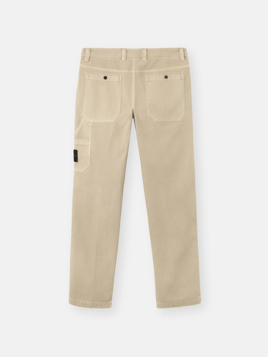 Stone Island - 3100037 Pantalon coupe régular Organic Panama coton old effect Désert
