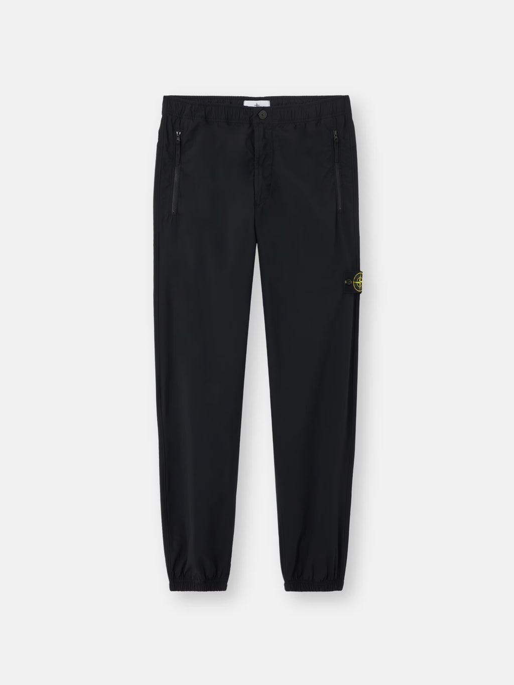 Stone Island - 3100048 Pantalon de survêtement Stech Nylon Tech Fleece Noir