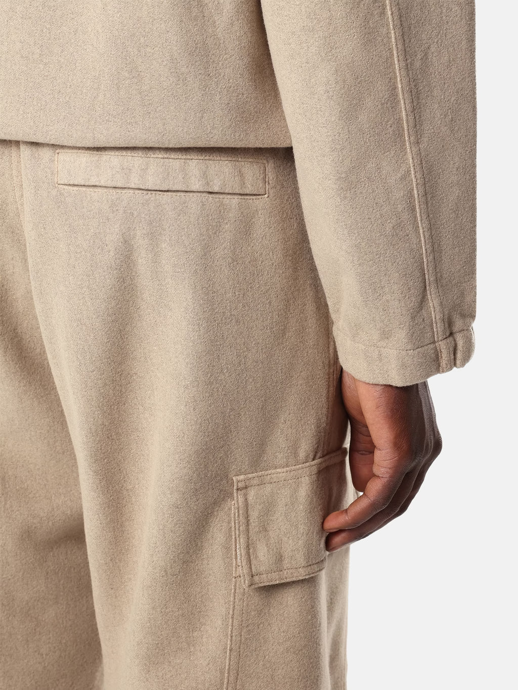Stone Island - 3100050 Pantalon Wool Nylon Biscuit