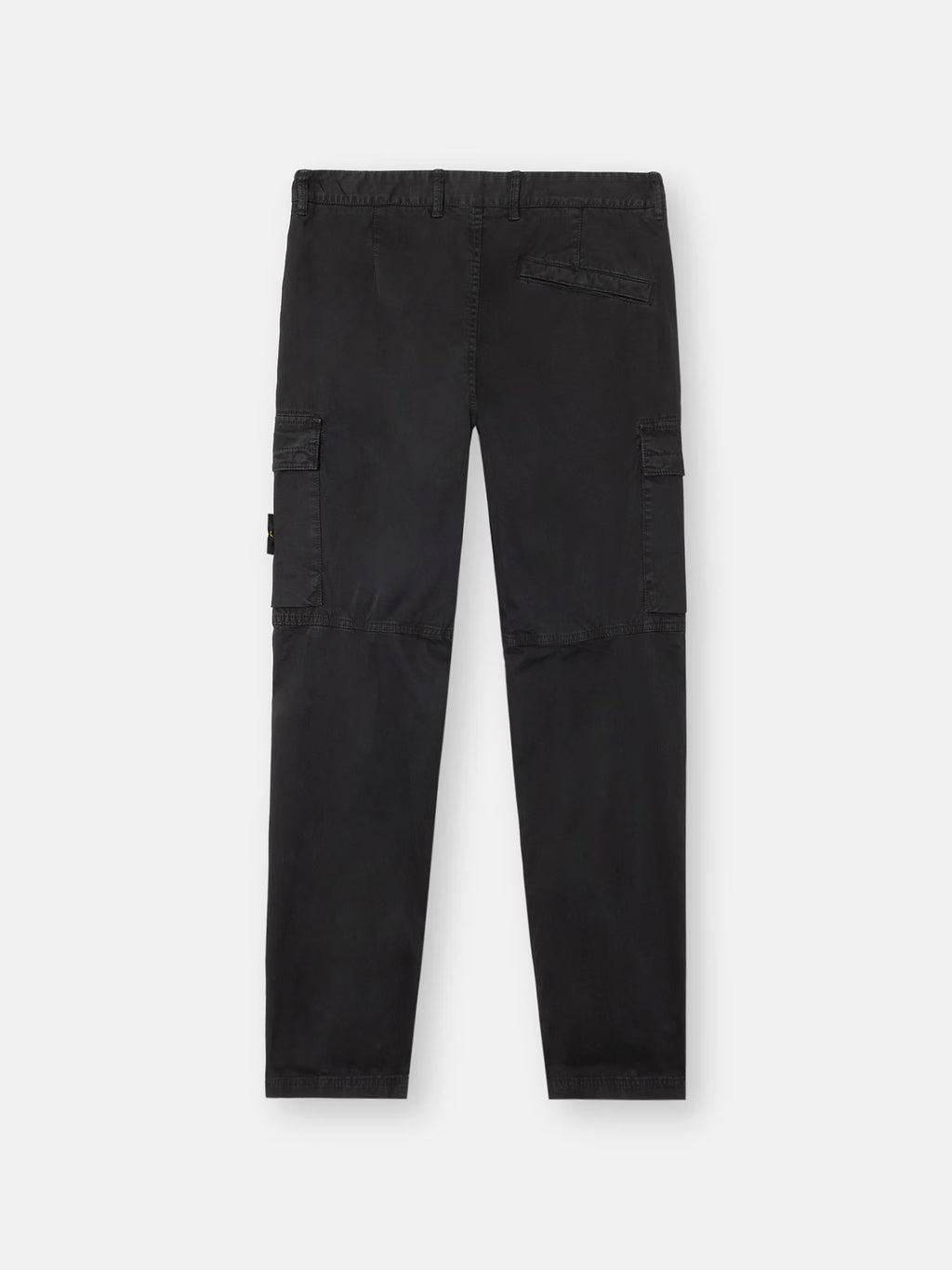 Stone Island - 3100051 Pantalon Cargo organic coton STRETCH BROKEN TWILL 'OLD' EFFECT Black