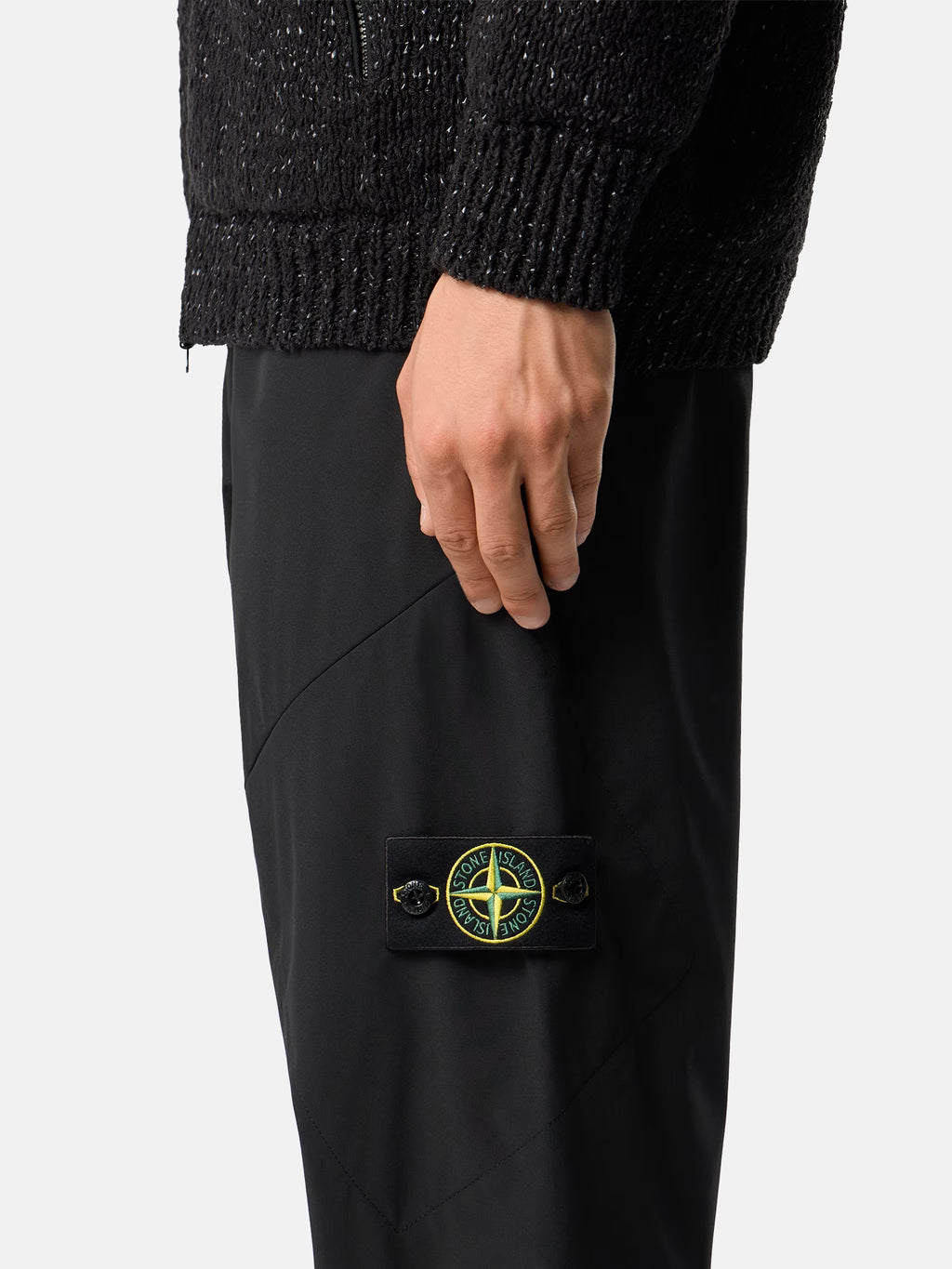 Stone Island - 3100055 Pantalon Technique Soft Shell Black