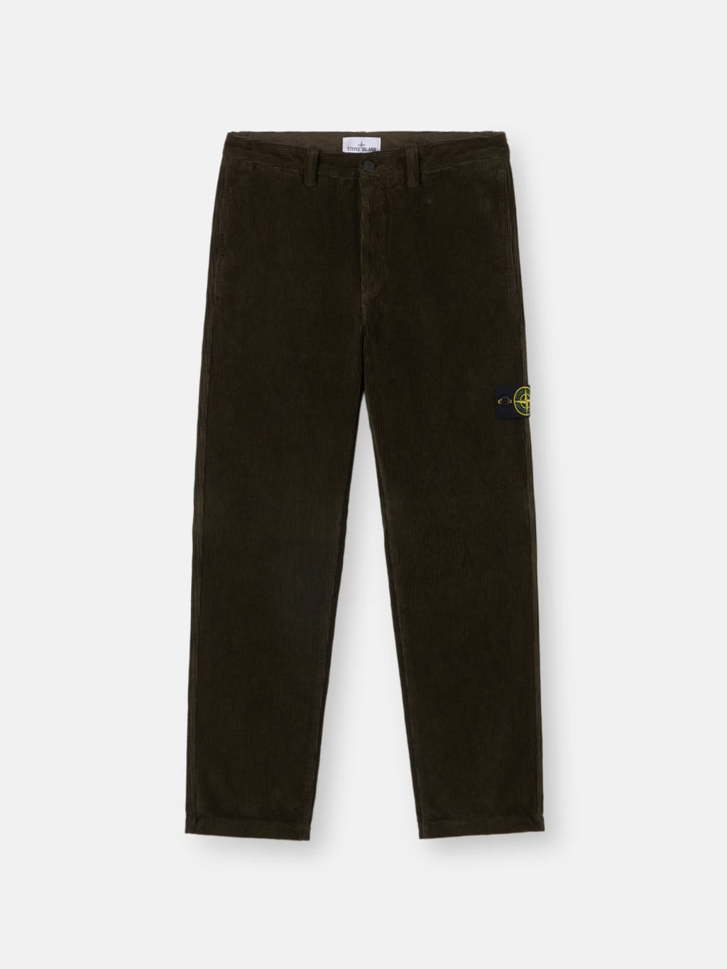 Stone Island - 3100059  Pantalon Velours Gris Charbon