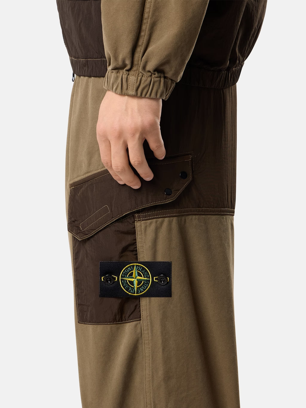 Stone Island - 3100060 Pantalon organic panama coton + Nylon