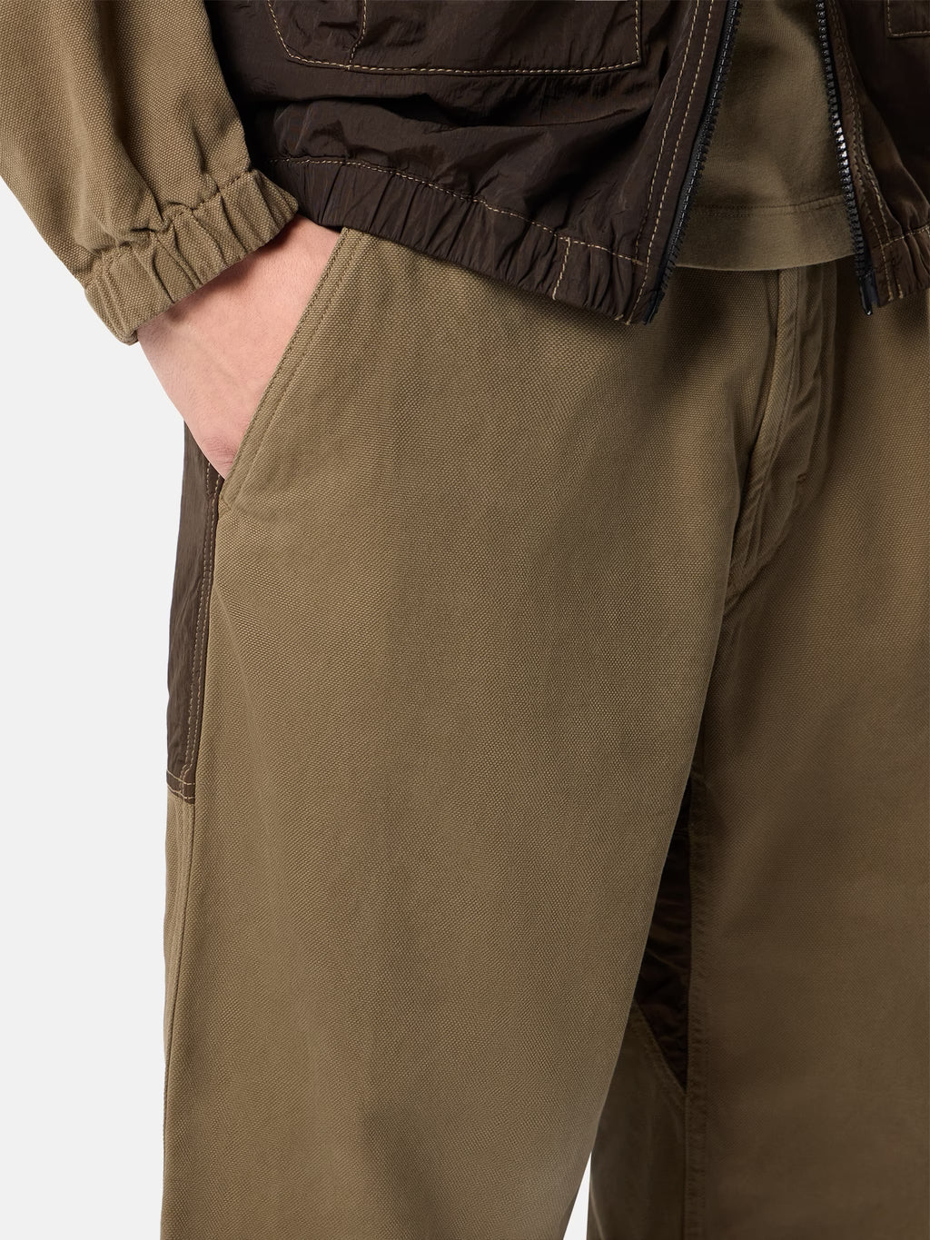 Stone Island - 3100060 Pantalon organic panama coton + Nylon