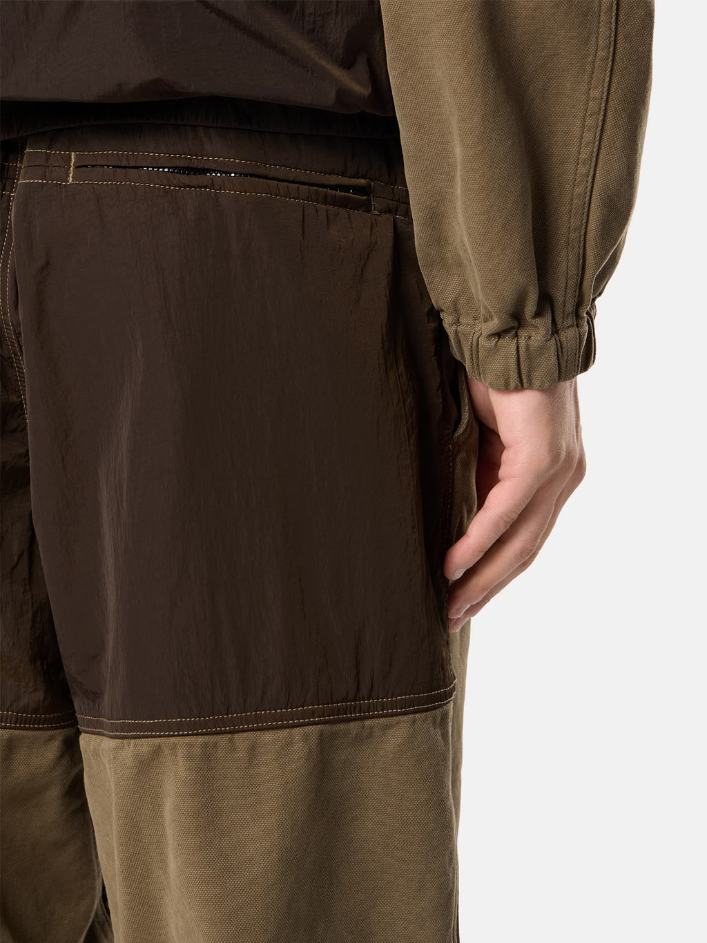 Stone Island - 3100060 Pantalon organic panama coton + Nylon