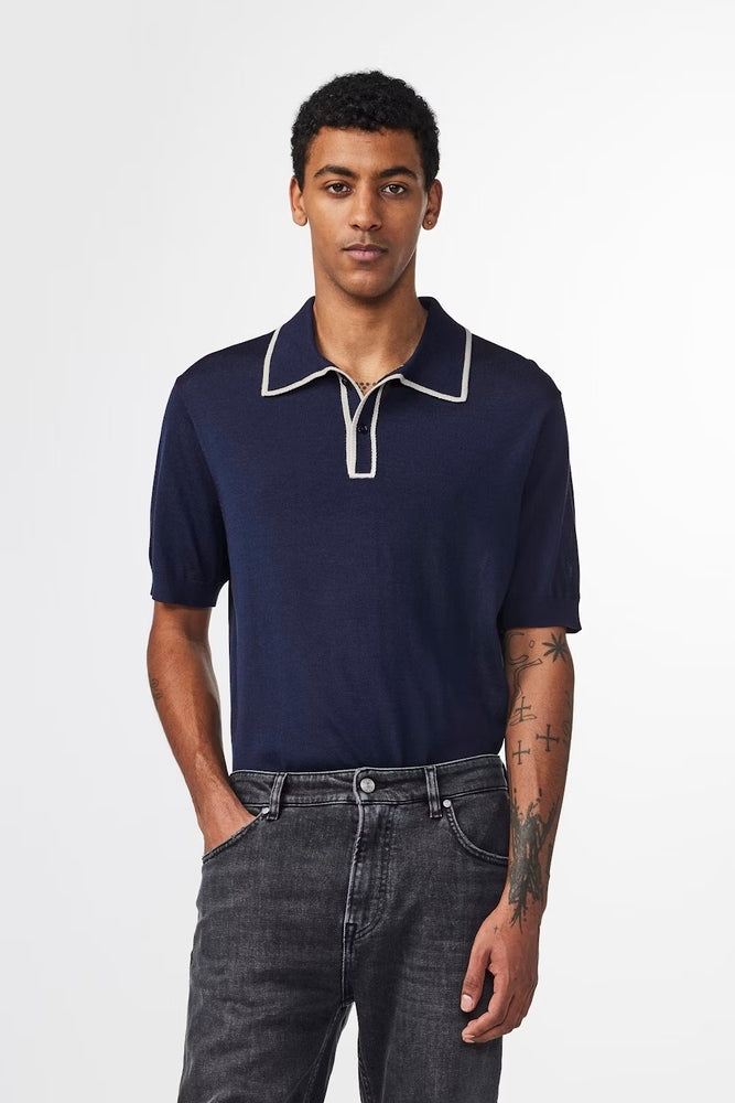 NN07 - Polo Folke 6584 Deep Blue