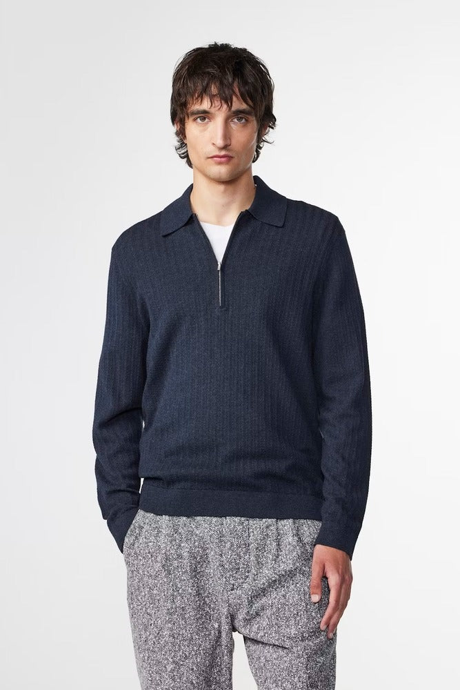 NN07 - Polo Hansie 6600 Navy Melange