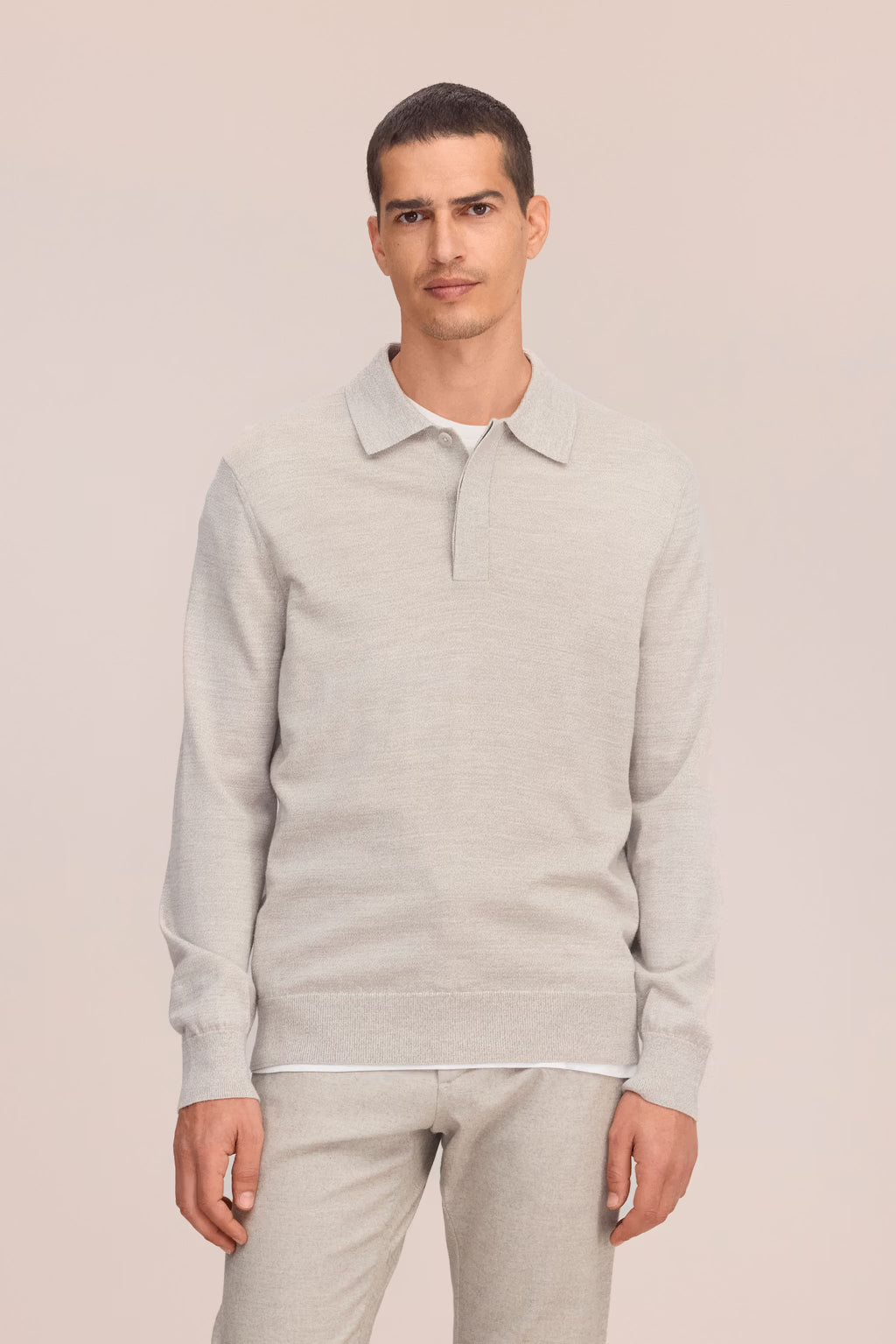 NN07 - Pull col Polo 6605 White Pepper