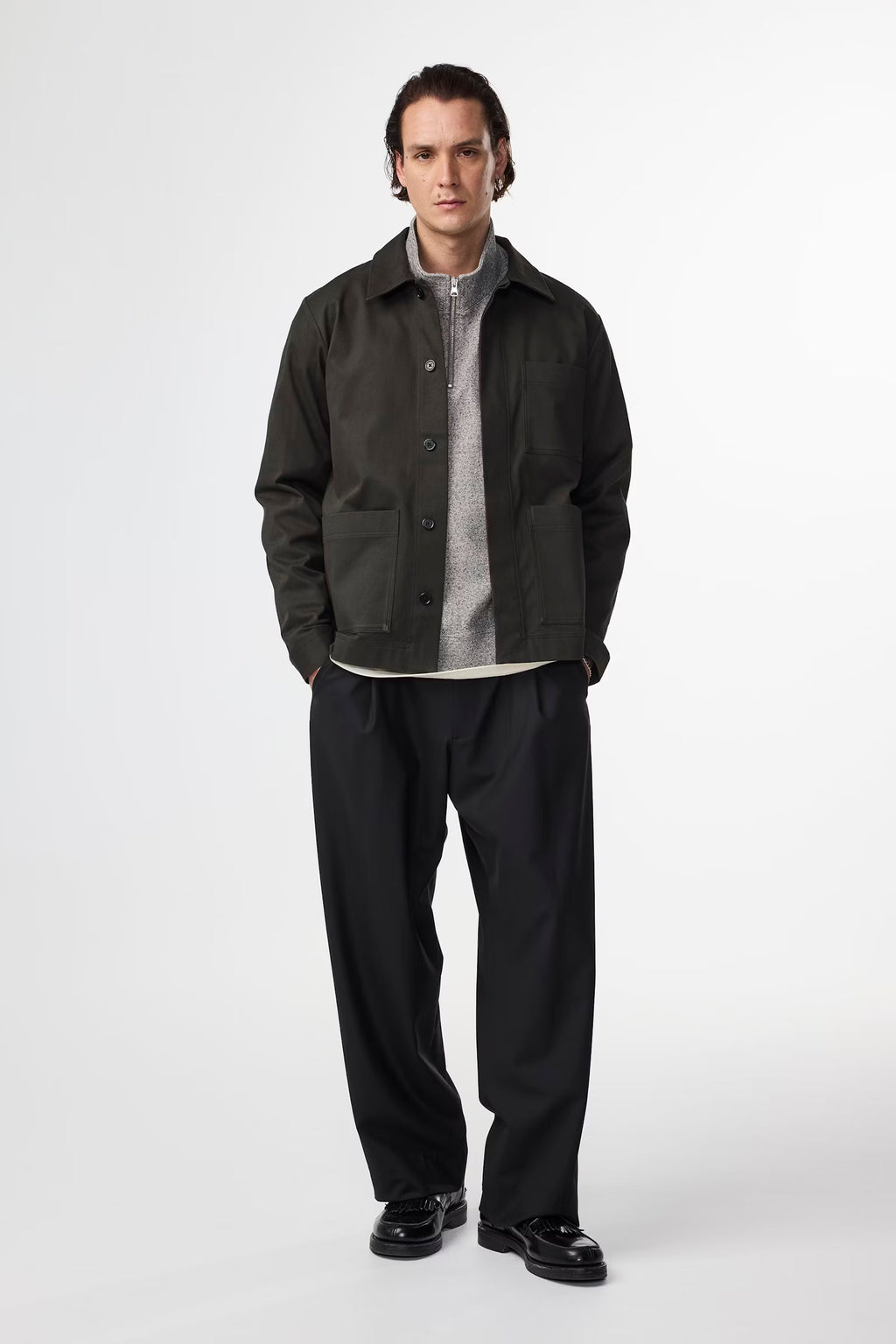 NN07 - Olav 1920 Blouson Dark Army