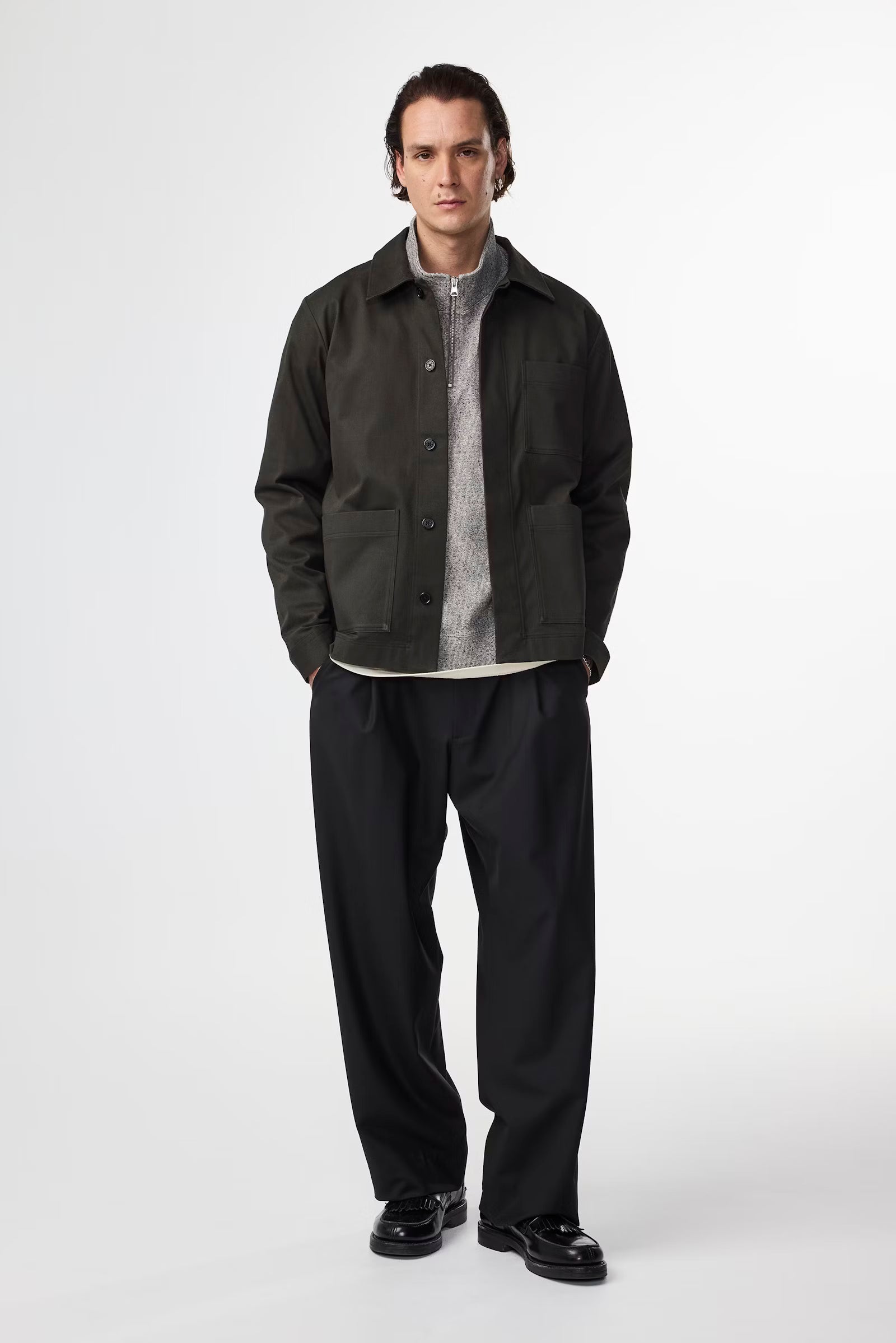 NN07 - Olav 1920 Blouson Dark Army