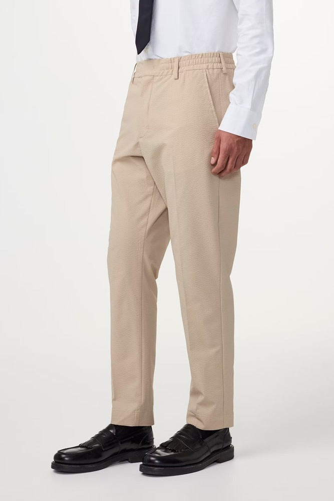NN07 - Pantalon Billie 1924 Seersucker White pepper