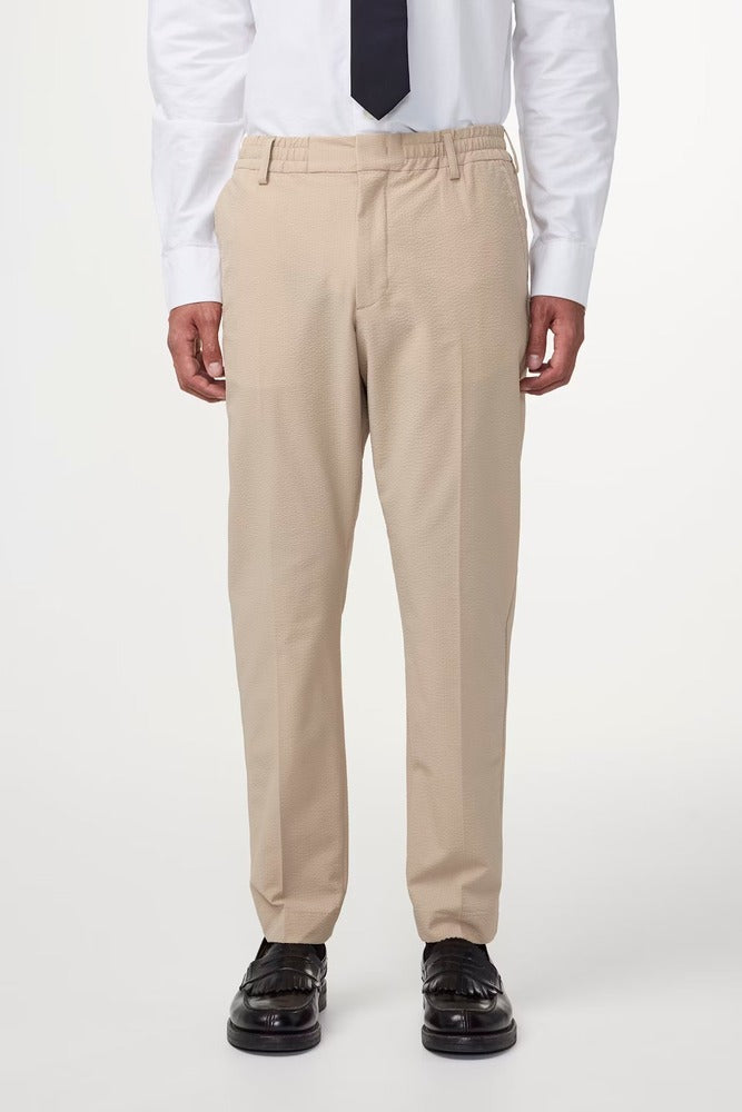NN07 - Pantalon Billie 1924 Seersucker White pepper