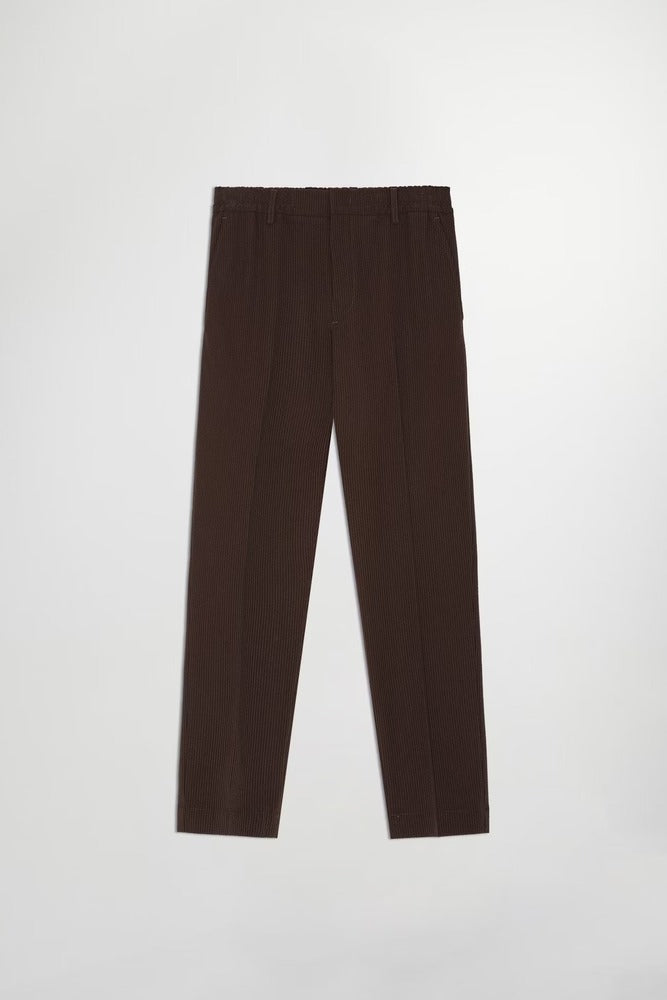 NN07 - Pantalon Billie 1924 Seersucker Brown Stripe