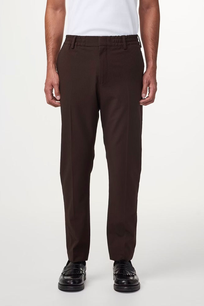 NN07 - Pantalon Billie 1924 Seersucker Brown Stripe