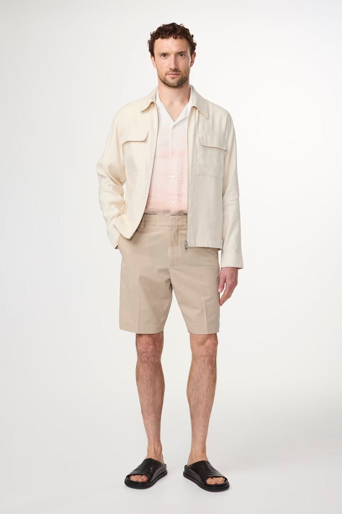 NN07 - Short Billie 1924 Seersucker White Pepper