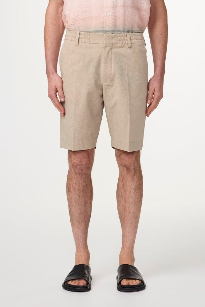 NN07 - Short Billie 1924 Seersucker White Pepper