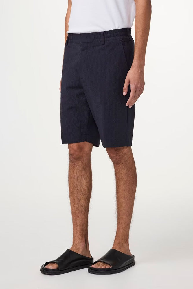 NN07 - Short Billie 1924 Seersucker Navy Blue