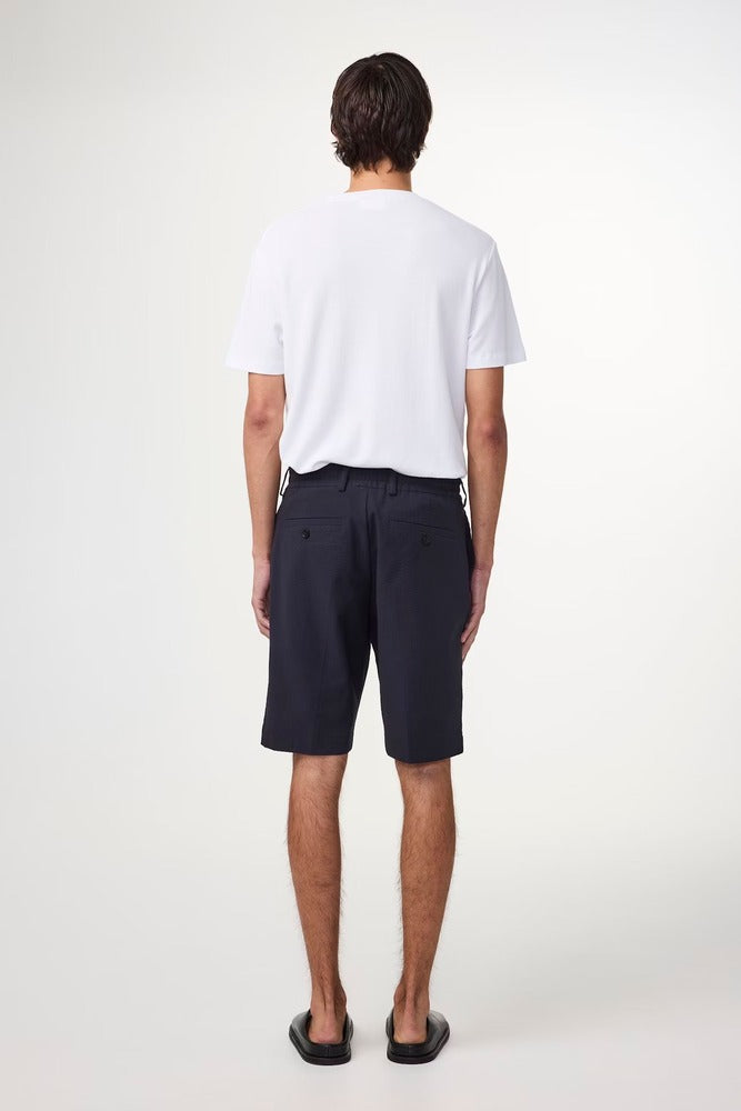 NN07 - Short Billie 1924 Seersucker Navy Blue