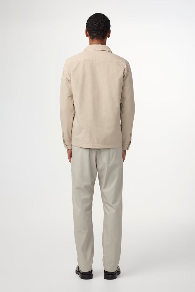 NN07 - Veste Zander 1924 Seersucker White pepper