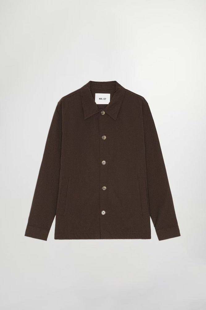 NN07 - Veste Zander 1924 Seersucker Brown Stripe